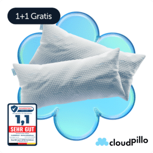 Cloudpillo Original Kissen 1+1 Gratis – Bekannt aus dem WDR Haushalts-Check!