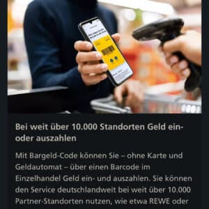 Postbank Gratis Geld Ein-Auszahlen an über 10000 Stellen