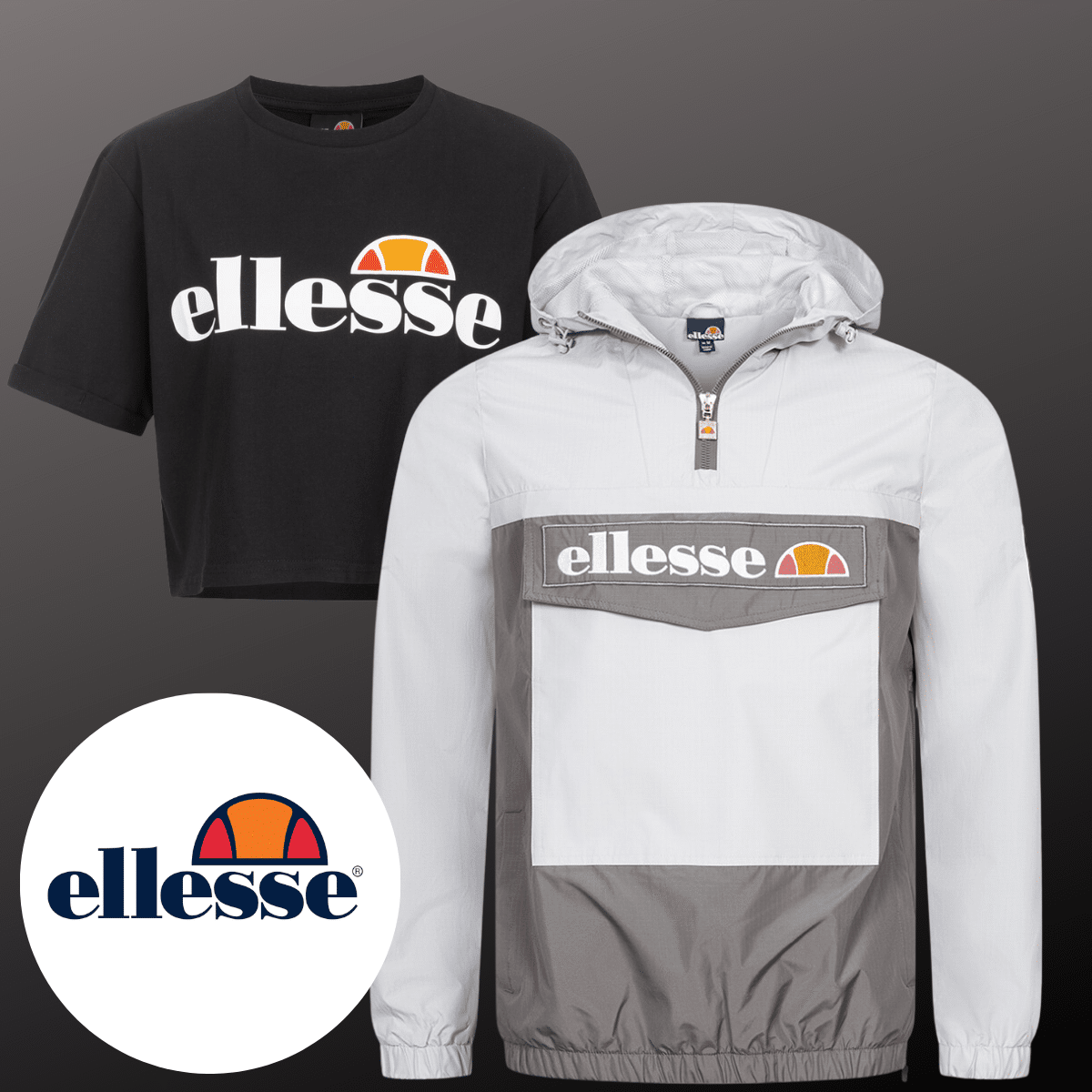 Thumbnail ellesse Schnäppchen bei der SportSpar Black Week 🤑 Crop Top für 6,50€ 🤑 Track Top für 19,99€ 🤑 Leggings für 7,50€ 🤑 Jogginghose für 13,50€