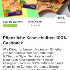 100% Cashback auf Mondarella bei Marktguru (Lokal um Magdeburg)