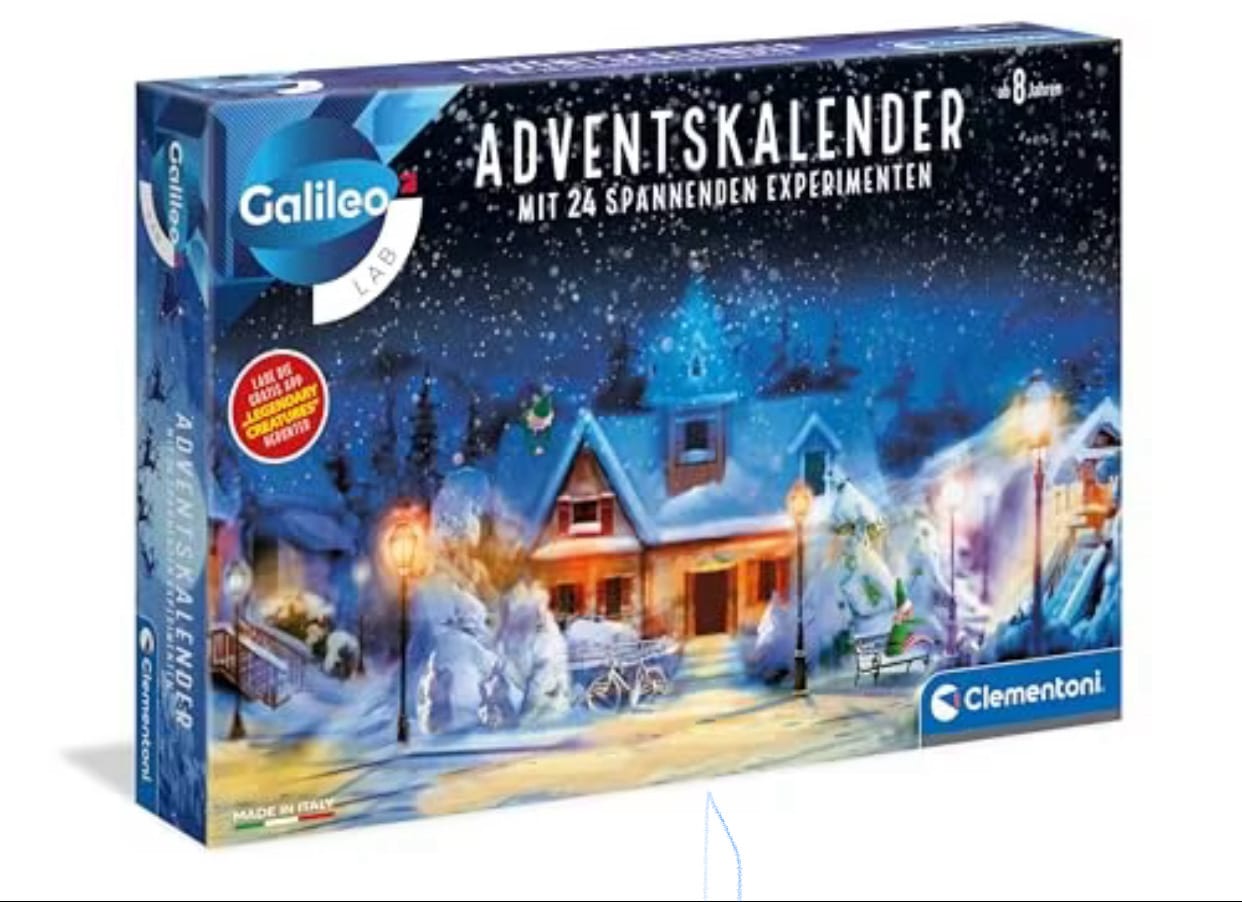 Galileo Wissenschaft Kinder Adventskalender 2024 für 10,99€ = 35% Rabatt! 🤩