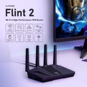 GL.iNet Flint 2 VPN-Router