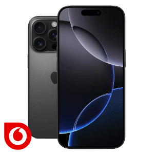 Thumbnail Apple iPhone 16 Pro (128GB) für 599€ + 35GB 5G/LTE Allnet für 34,99€/Monat + 200€ Wechselbonus (mit GigaKombi: 29,99€/Monat) – Vodafone Smart Lite