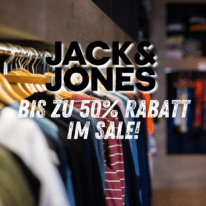 🛍️ Shopping-Queen: bis zu 50 % Rabatt im Jack &amp; Jones Sale!