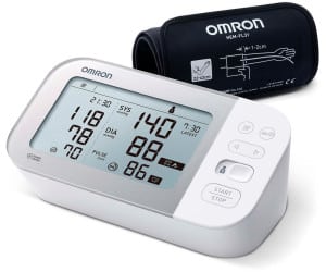 Omron X7 Smart Blut­druck­mess­ge­rät &#043; Netzteil