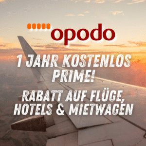 🌍 Opodo Prime: Ein Jahr geschenkt durch PayPal (statt 44,99€)