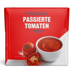 Günstiger geht nicht! 😀 by Amazon Passierte Tomaten, 500 g, ab 0,58€! 🚀 Deutlich billiger als beim Discounter! 🫨