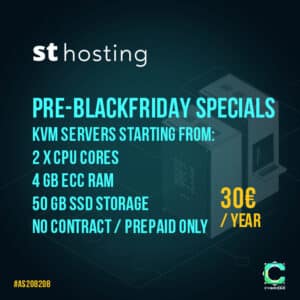 Deutscher Virtual Private Server Anbieter Newcomer mit Pre-Black Friday Deal