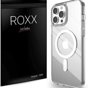 Roxx Clear Case MagSafe Hülle für iPhone 14 Pro 📱 Hardcase mit Displayschutz für 14,90€ (statt 25€)