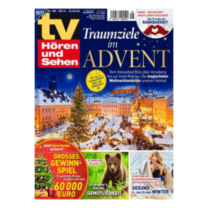 Jahresabo tv Hören und Sehen für 121,68€ + bis zu 120€ Prämie