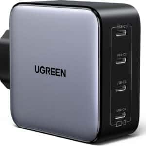 UGREEN Nexode 🔋 100W USB-C Ladegerät mit 4X USB-C Ports GaN Netzteil Mehrfach PD Charger für 39€ (statt 56€)