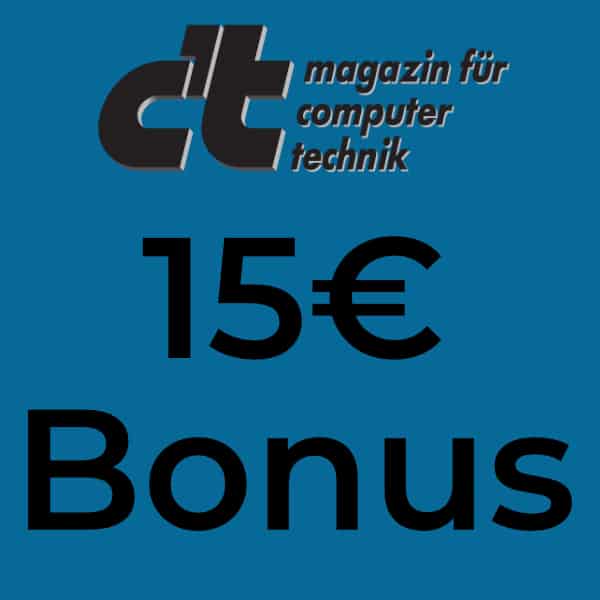 Thumbnail 💻 c’t Miniabo für 14,40€ + 15 Bonus