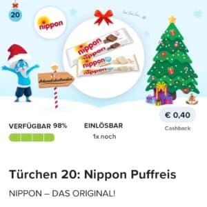 40 ct auf Nippon Puffreis - Türchen 20 Marktguru