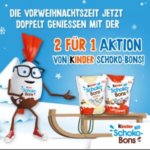 kinder Schoko-Bons 2 für 1 Aktion! Bis zum 22.12.24! 🍫🎅