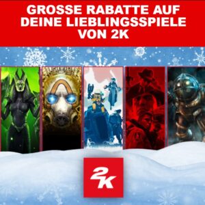 2K Games (Feiertagssale) für PlayStation, Xbox, Steam, Switch | z.B. Mafia Trilogy ab 14,93€ statt 23,89€ | Borderlands Collection: Pandora's Box ab 35,40€ statt 54,46€ | uvm.