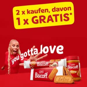 VORANKÜNDIGUNG Ab 01.01.25 Lotus 2x Kaufen und 1x Gratis (Brotaufstrich oder Kekse)