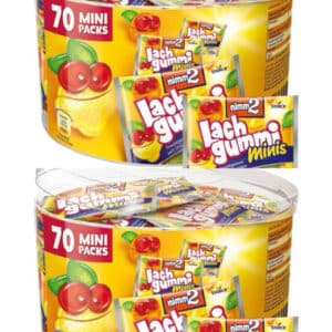 2x nimm2 Lachgummi Minis Runddose 2 x 735g für 9,78€ (statt 13,98€)