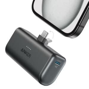 Anker Nano Powerbank 5000mAh 22,5W mit Faltbarem USB-C Konnektor in Schwarz für 18,99€ (statt 25,99€)