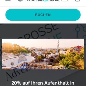 20% Rabatt mit Motel One in Barcelona