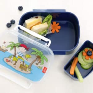 SIGIKID 25004 Brotzeitbox Sammy Samoa 17x11x7cm für 4,99€ (statt 8,99€)