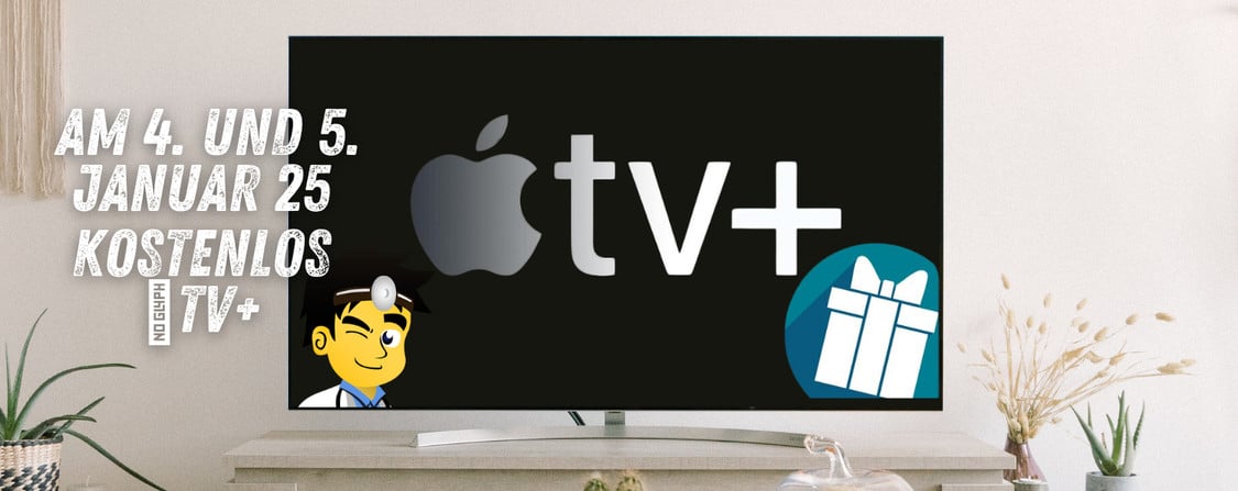 Am 4. und 5. Januar kostenlos Apple TV+