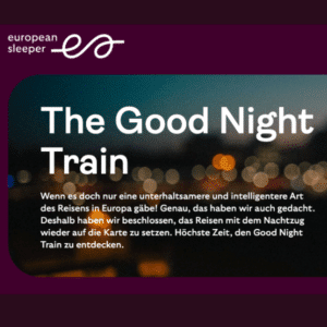 🚅 Per Nachtzug z.B. von Köln nach Venedig für 50€ pro Strecke und Person bei european sleeper