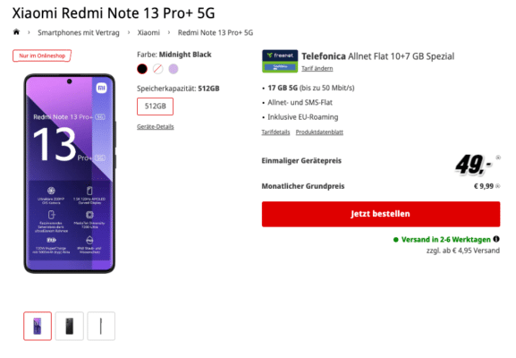 Xiaomi Redmi Note 13 Pro+ 5G