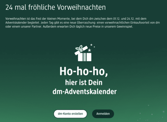 dm-Adventskalender