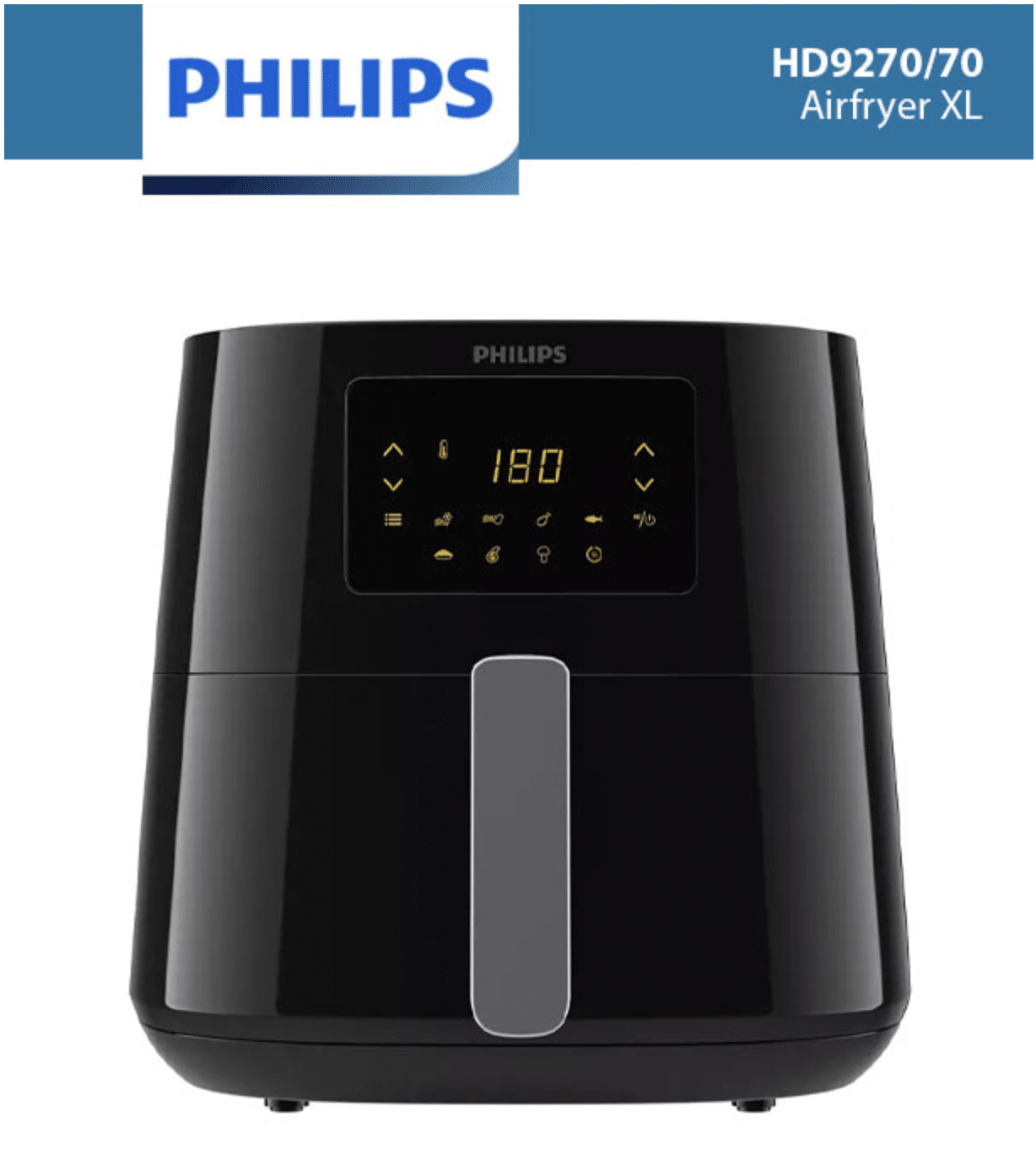 Thumbnail 🍲 PHILIPS HD9270/70 Airfryer Essential XL mit Rapid Air-Technologie