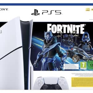 Thumbnail SONY PlayStation®5 Slim in der Disc-Edition im Fortnite® Cobalt Star Bundle für 413,10€ (statt 449€)