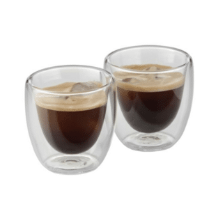 ☕️ WMF Kult doppelwandige Espressotassen Set 2-teilig - Thermogläser mit 80ml