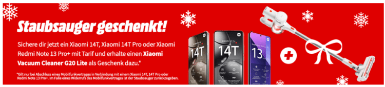 Xiaomi Staubsauger geschenkt