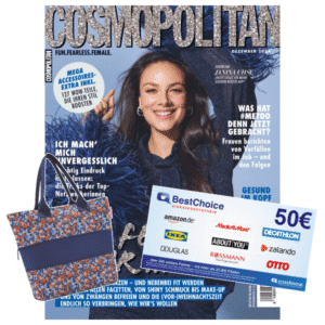 10 Ausgaben Cosmopolitan für 50€ + GRATIS Reisenthel Shopper + 50€ BestChoice-Gutschein