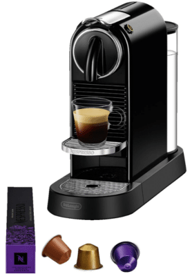 DELONGHI Citiz EN167.B Nespresso Kapselmaschine Schwarz