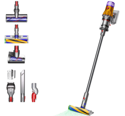 DYSON V12 DETECT SLIM ABSOLUTE (2023) Stielsauger Akkubetrieb 545 Watt