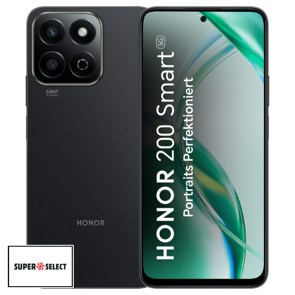 Thumbnail Eff. gratis + 14€ Ersparnis: Honor 200 Smart (256GB) für 1€ + 7GB LTE Allnet für 5,99€/Monat + 30€ Wechselbonus (Super Select 60+)