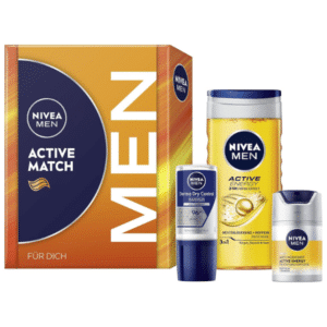 Stark! 🚀 NIVEA MEN Active Match Geschenkset für nur 7€! 🎁 Satte 5€ Ersparnis gegenüber Einzelkauf! 😀