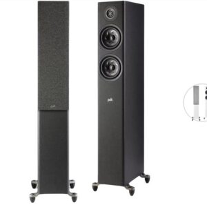 2x Polk Audio R500 Reserve Standlautsprecher (Schwarz oder Weiß) für 518,95€ statt 698€