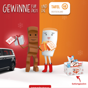 Rewe &amp; Ferrero: Gewinnspiel (Gewinne für dich und die Tafel Deutschland)