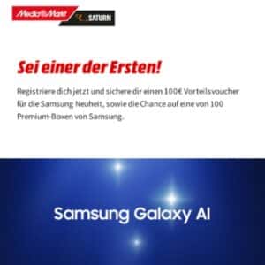 📱 100€ Gutschein für Samsung-Neuheit sichern