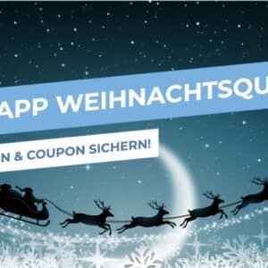 Weihnachtsquiz in der Eni Live App, ab 3 Punkte Gutschein im Wert von 3€, ab 5 Punkte sogar 5€