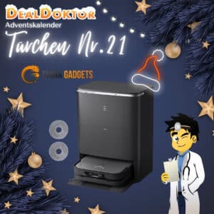 🎁 DealDoktor Adventskalender - Türchen 21: ECOVACS DEEBOT X5 PRO Omni