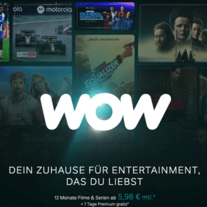 📺 WOW Weihnachten: Filme &amp; Serien für 5,98€/Monat (statt 9,98€)