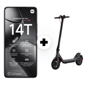 HAMMER-BUNDLE: Xiaomi 14T Pro (512GB) für 1€ + GRATIS: E-Scooter + 100GB 5G/LTE Allnet für 29,99€/Monat (o2 Mobile L + jedes Jahr 10GB mehr)