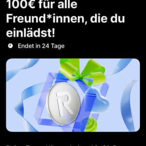 Sonderaktion von Revolut 200€ (oder 100€) für den Werber KwK FixPrämie [personalisiert] nur für Dezember 2024⚠️