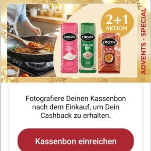 2 &#043; 1 Oryza Reis &#043; Hülsenfrüchte (Hülsenfrüchte gratis) bei scondoo (auch bei Couponplatz)