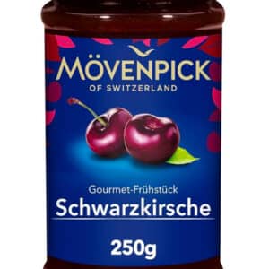 Mövenpick Gourmet-Frühstück Baseler Schwarzkirsche 250g für 1,34€ (statt 2,79€)