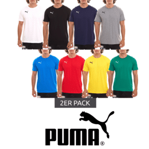 2er-Pack Puma TeamGoal 23 Casual Herren Baumwoll-Shirt für 18€ inkl. Versand ✅ Besser: 6 Stück für 36€ versandkostenfrei