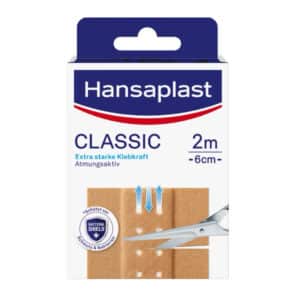 Hansaplast Classic Pflaster 2 m x 6 cm für 1,40€ (statt 2,95€)