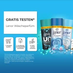 *Vorankündigung* Lenor Wäscheparfüm gratis testen